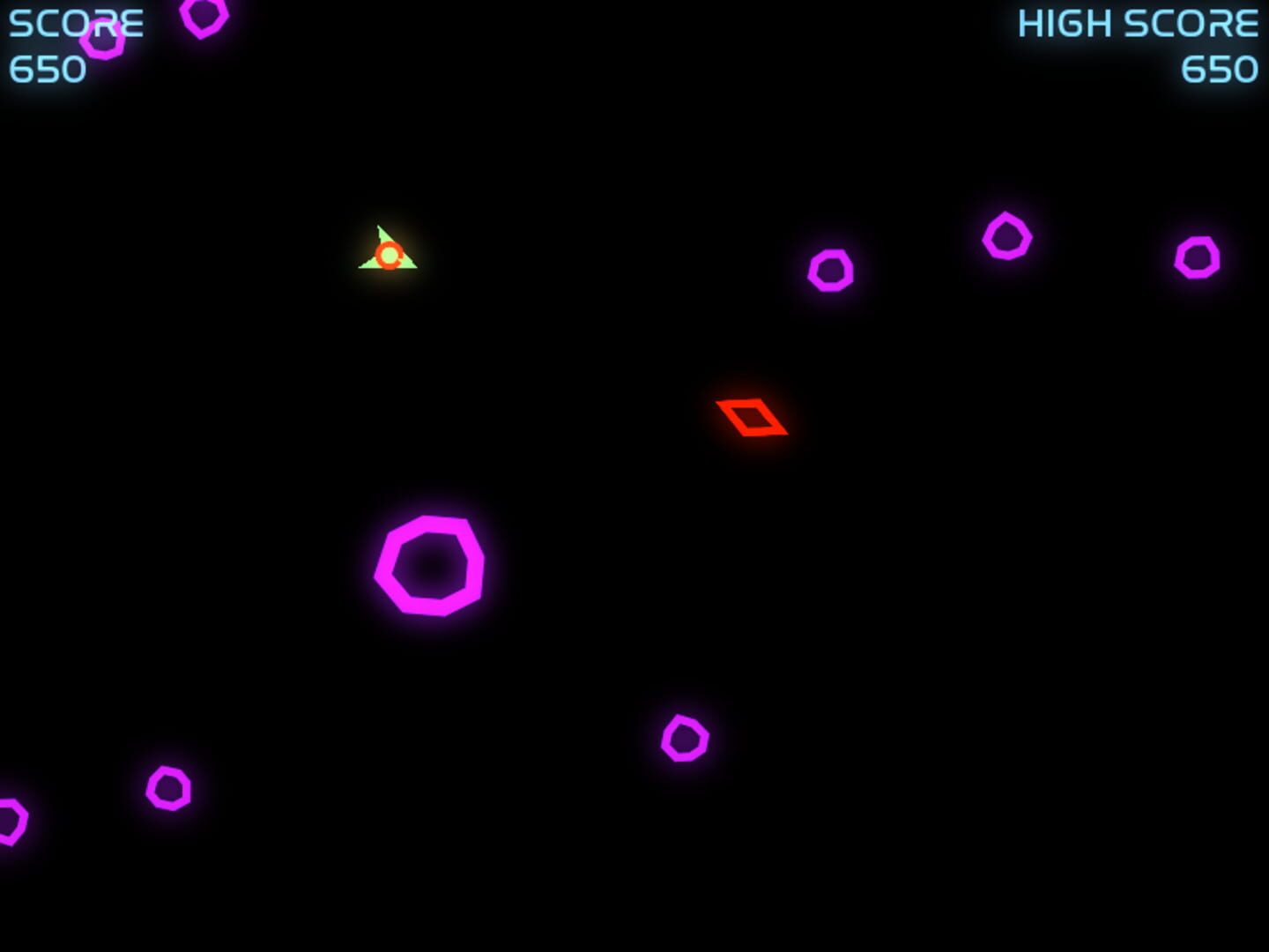 Asteroids++ - Screenshot