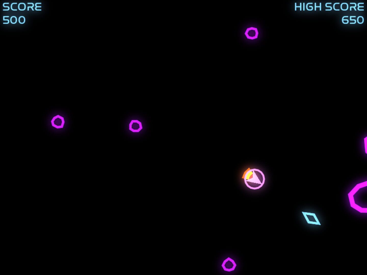 Asteroids++ - Screenshot