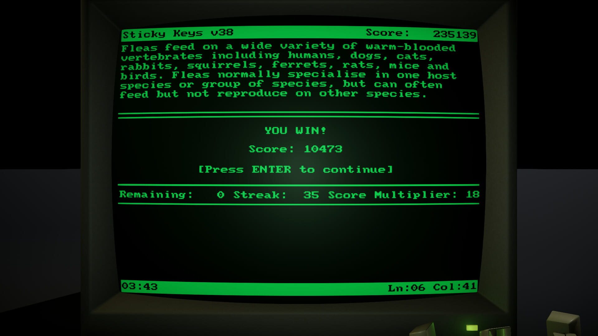 Sticky Keys - Screenshot