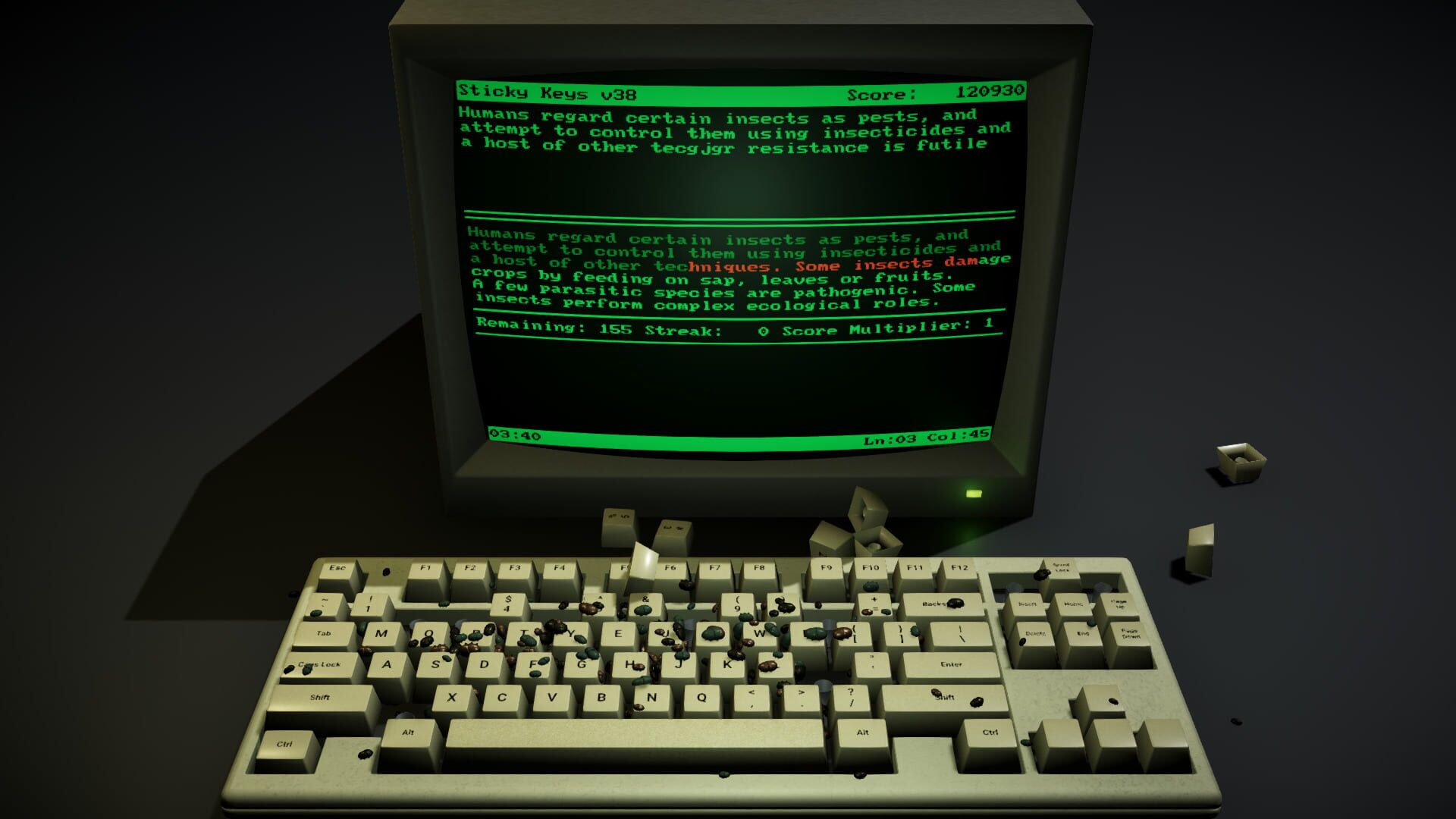 Sticky Keys - Screenshot