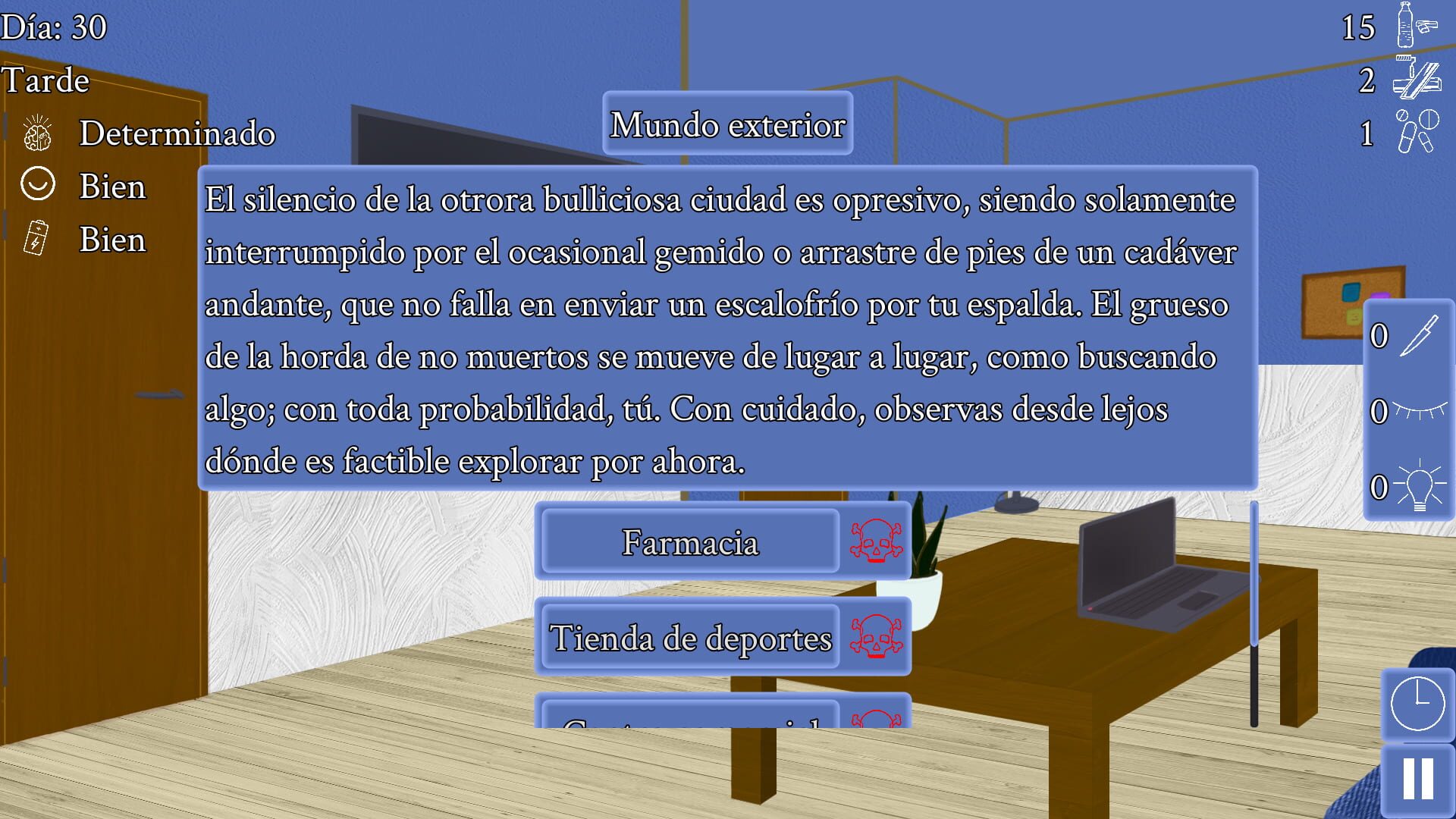 The Apocalypse of You - Screenshot