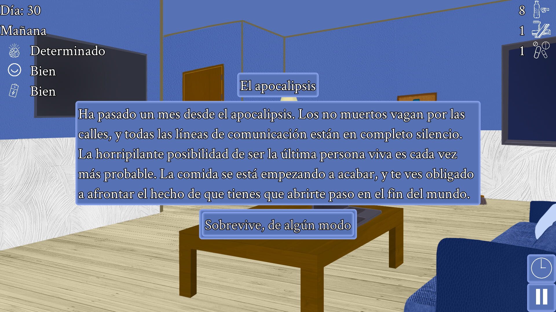 The Apocalypse of You - Screenshot