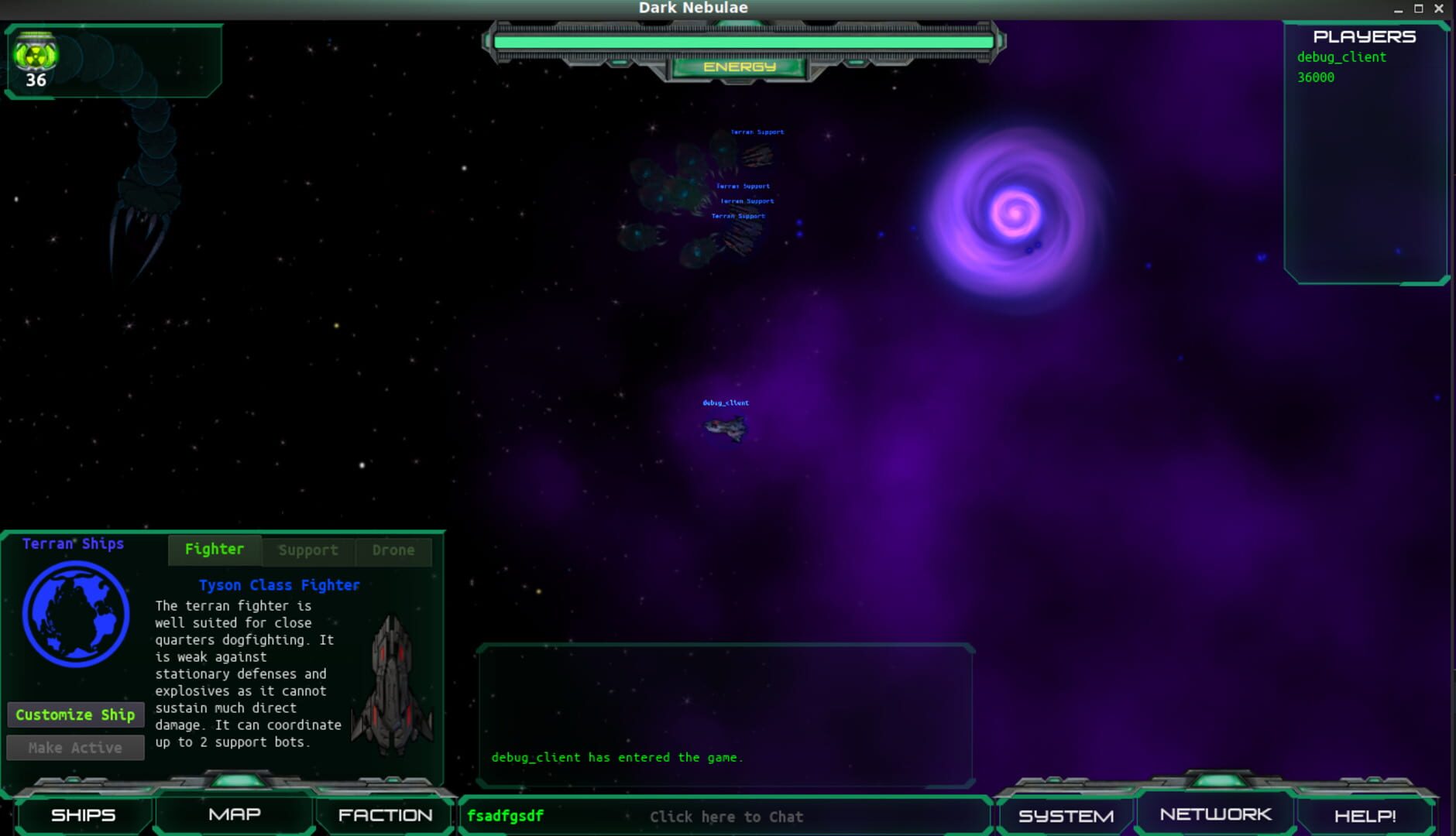 Dark Nebulae Online - Screenshot