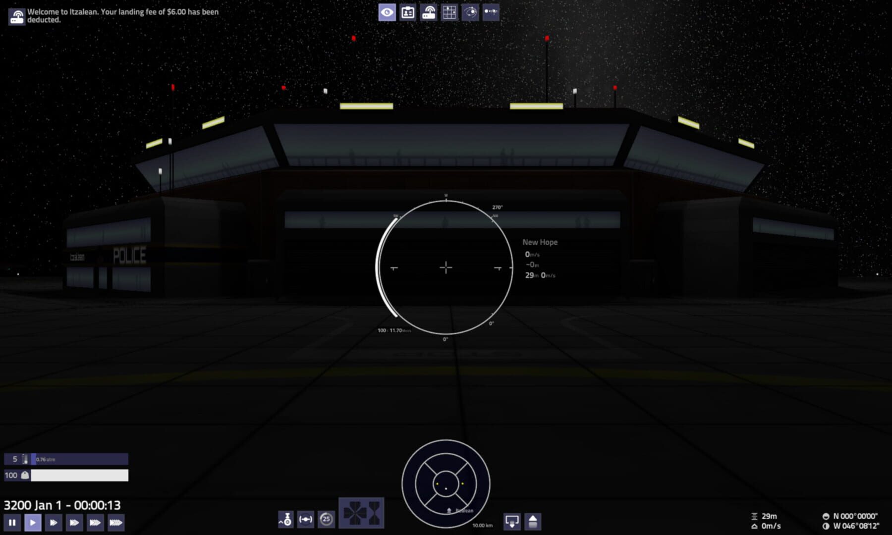 Pioneer Space Sim - Screenshot