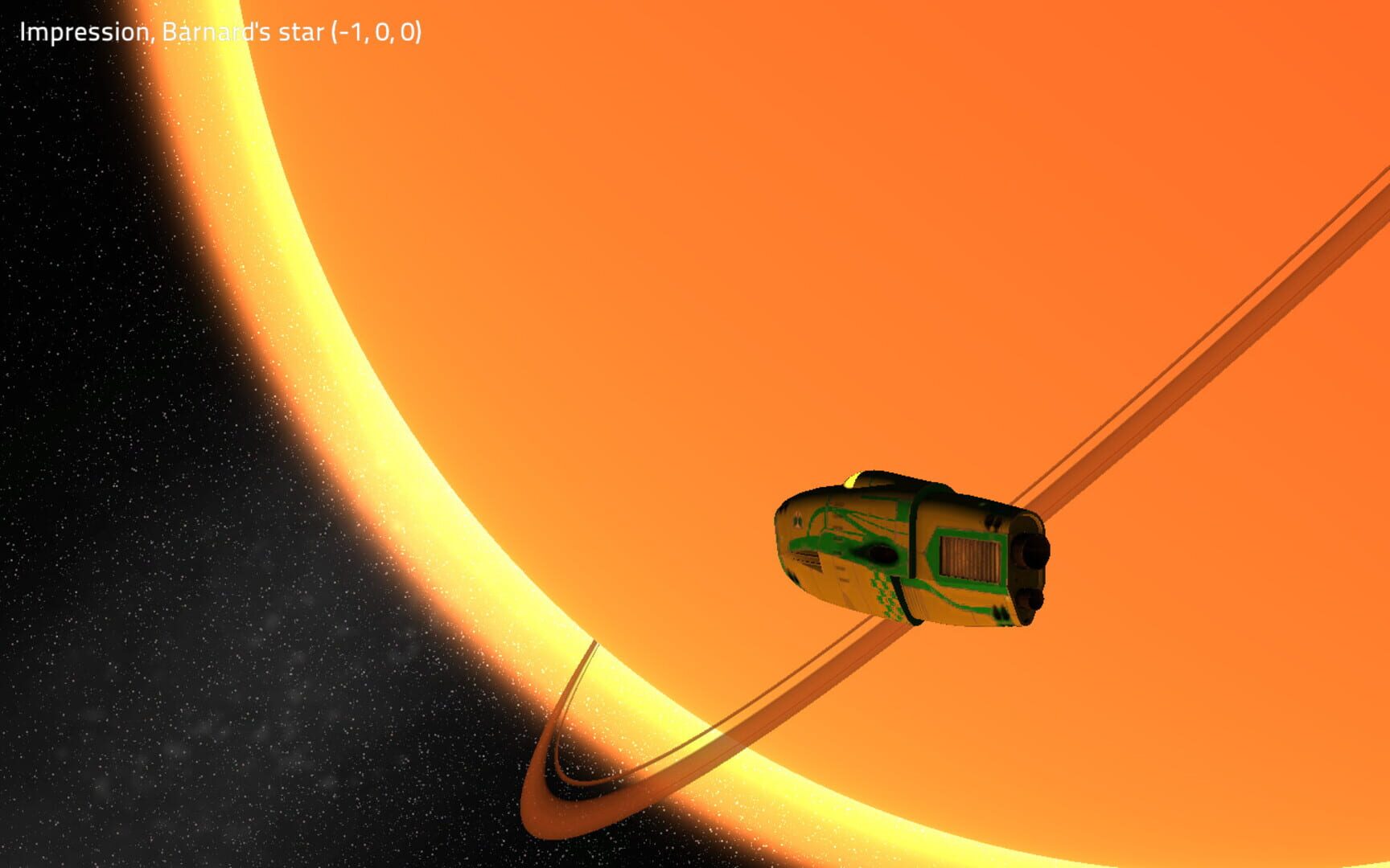 Pioneer Space Sim - Screenshot