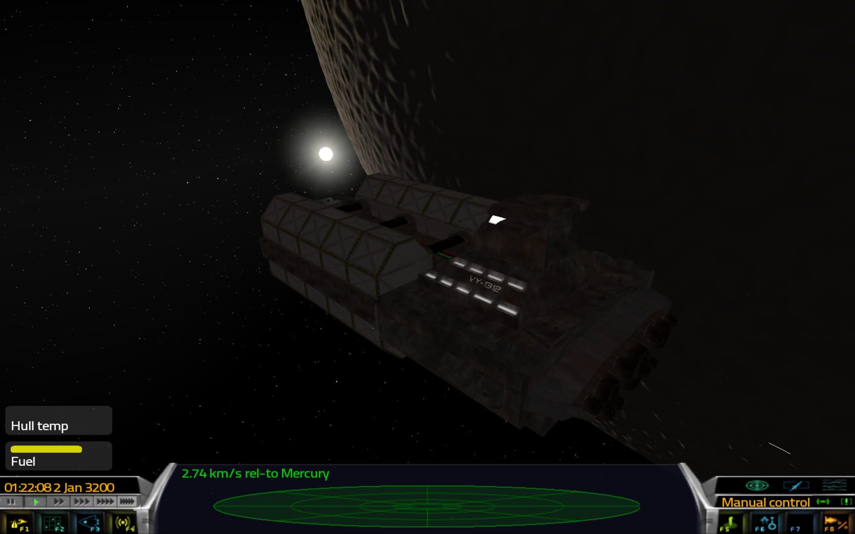 Pioneer Space Sim - Screenshot