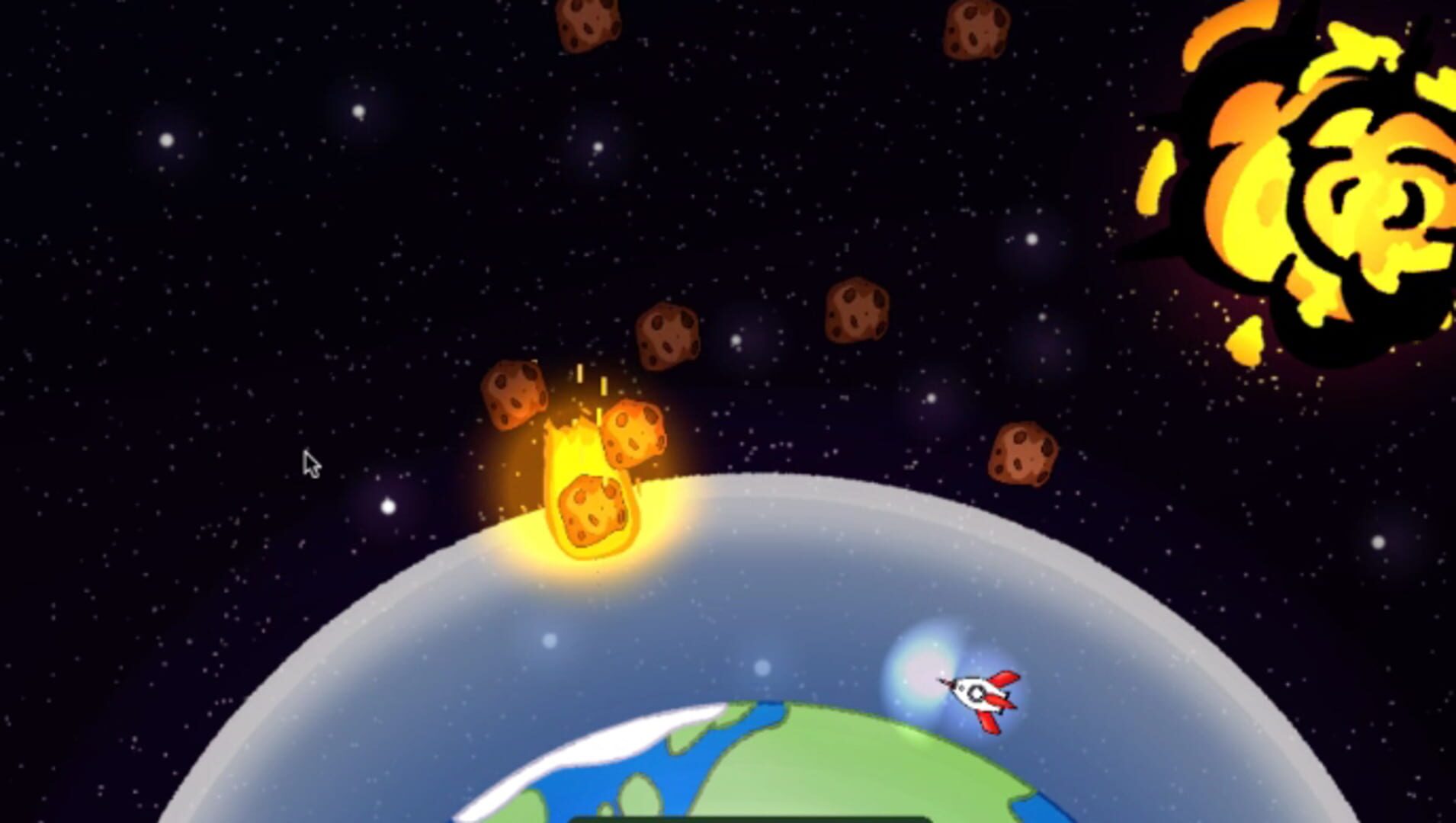 Meteor Rain - Screenshot