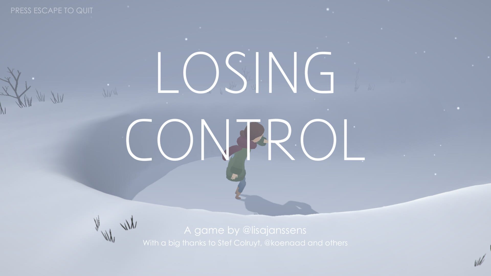 Losing Control - Screenshot