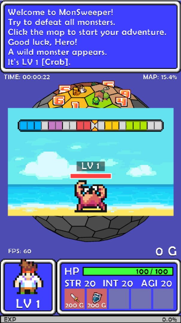 MonSweeper - Screenshot