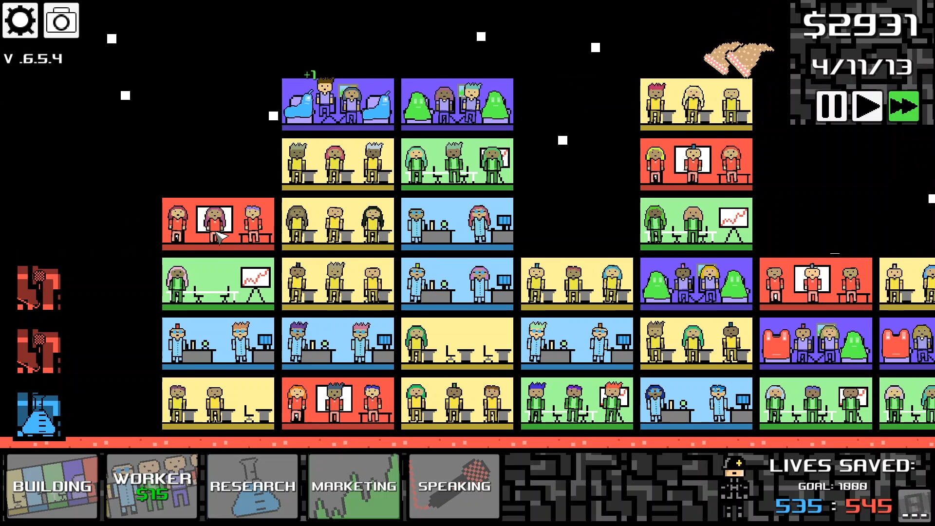 Space Prevention Force - Screenshot