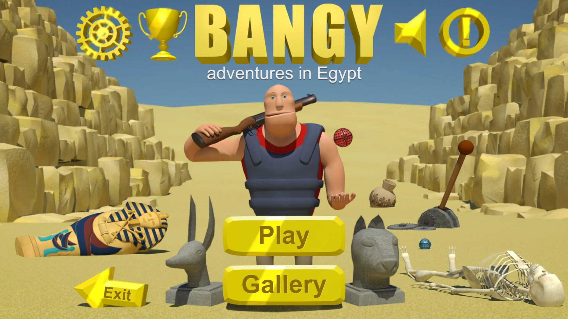 Bangy: Adventures in Egypt - Screenshot