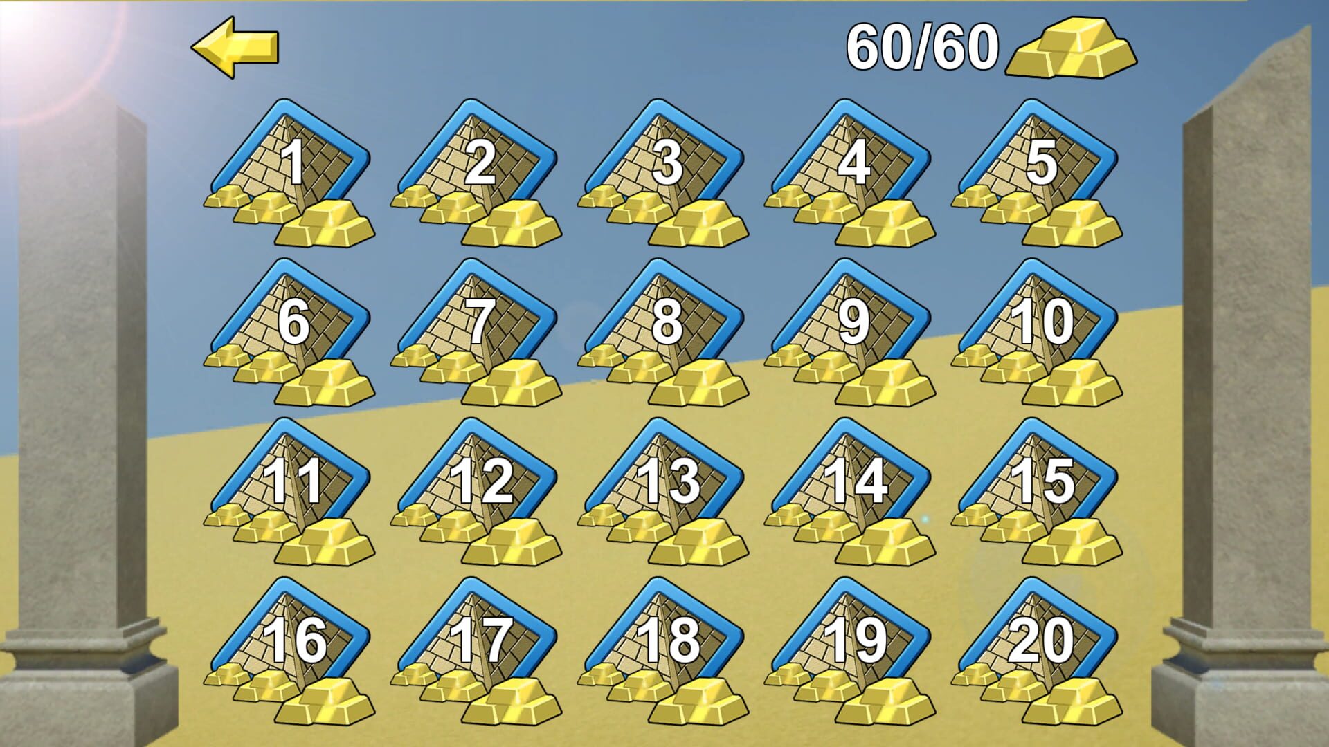 Bangy: Adventures in Egypt - Screenshot