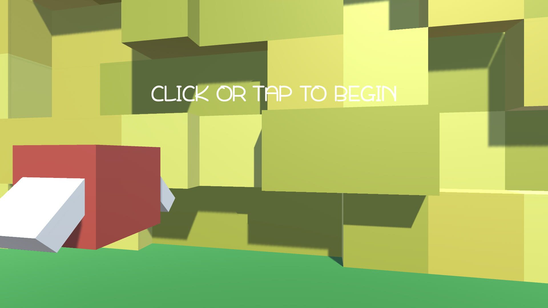Flappy Cube - Screenshot