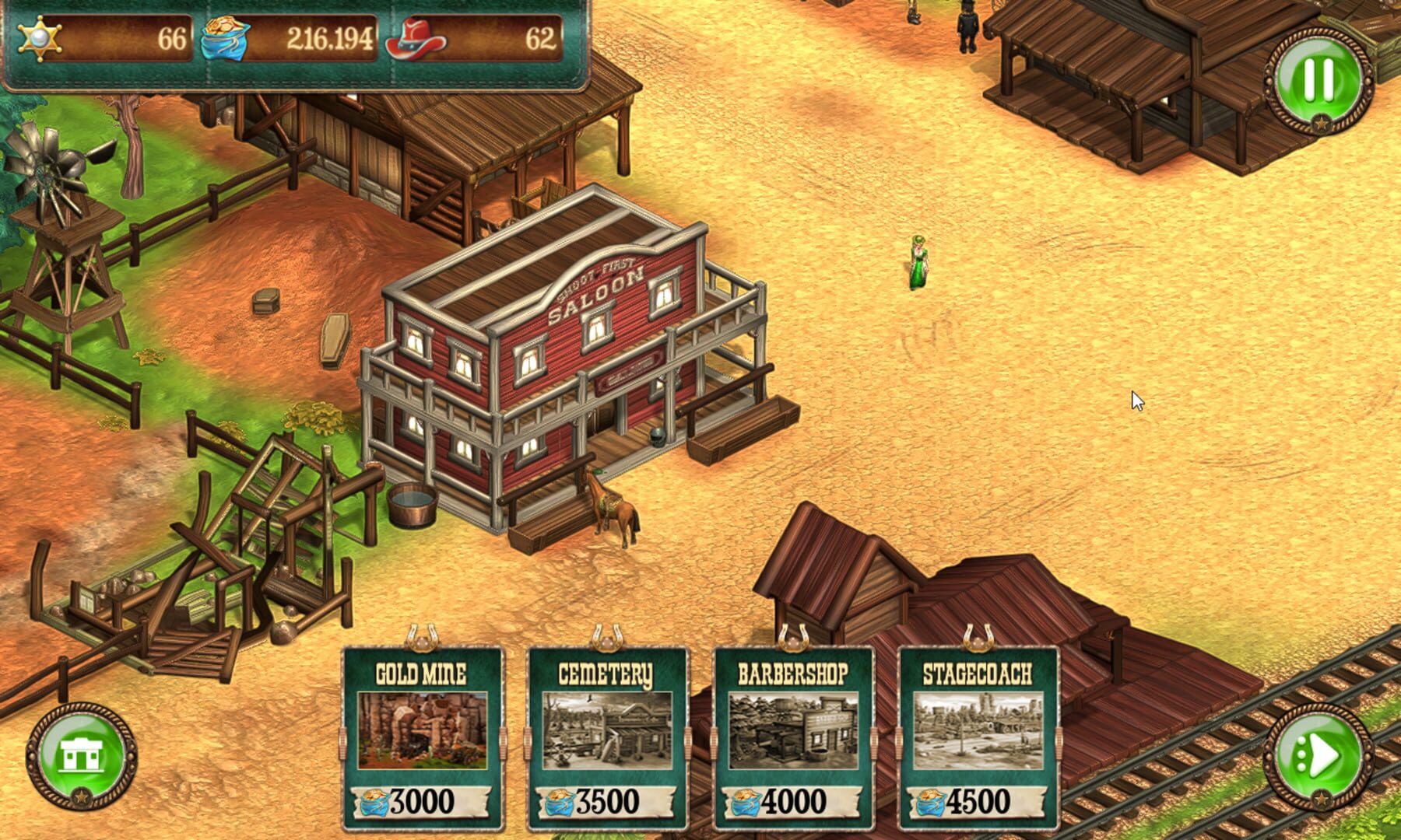 Solitaire Chronicles: Wild Guns - Screenshot