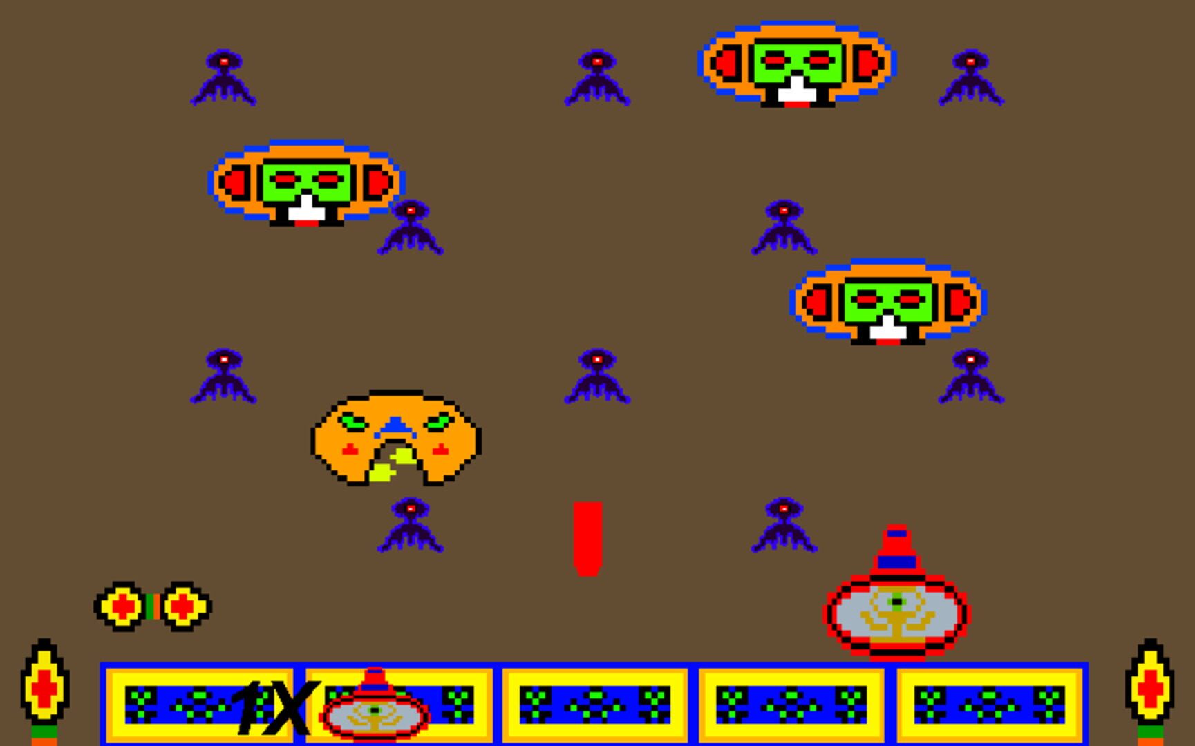 Aliens Attack - Screenshot