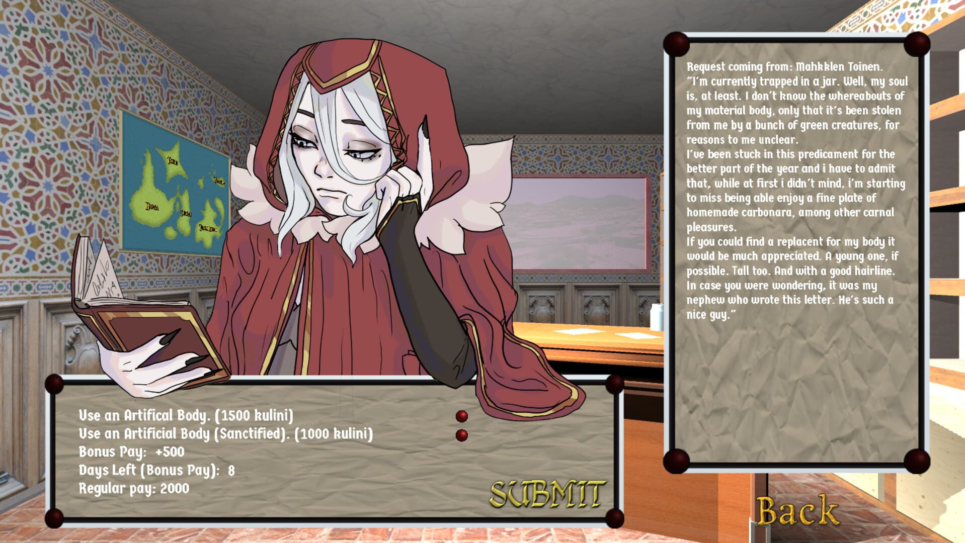 Mariuccha, Alchemy Queen - Screenshot