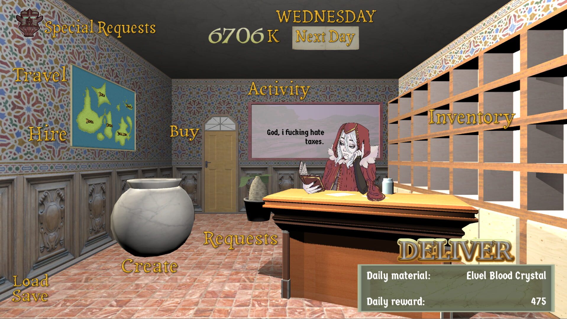 Mariuccha, Alchemy Queen - Screenshot