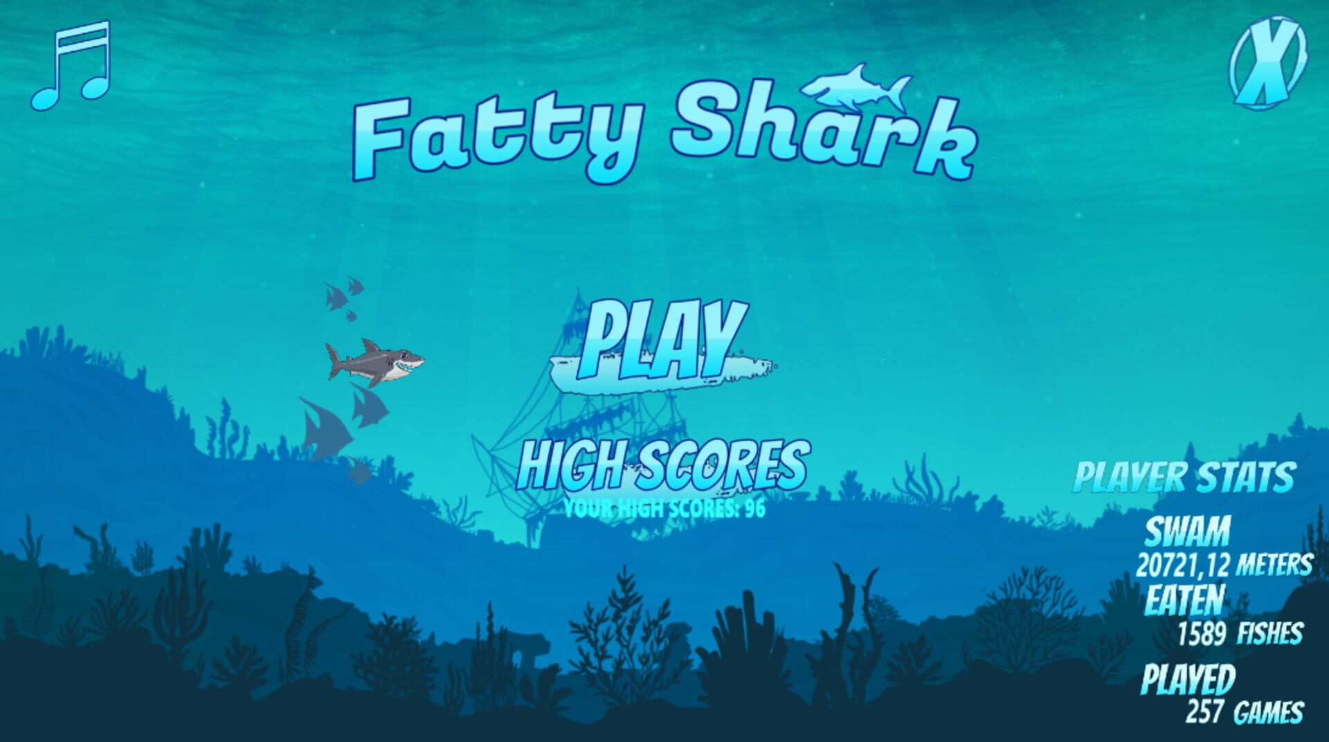 Fatty Shark - Screenshot