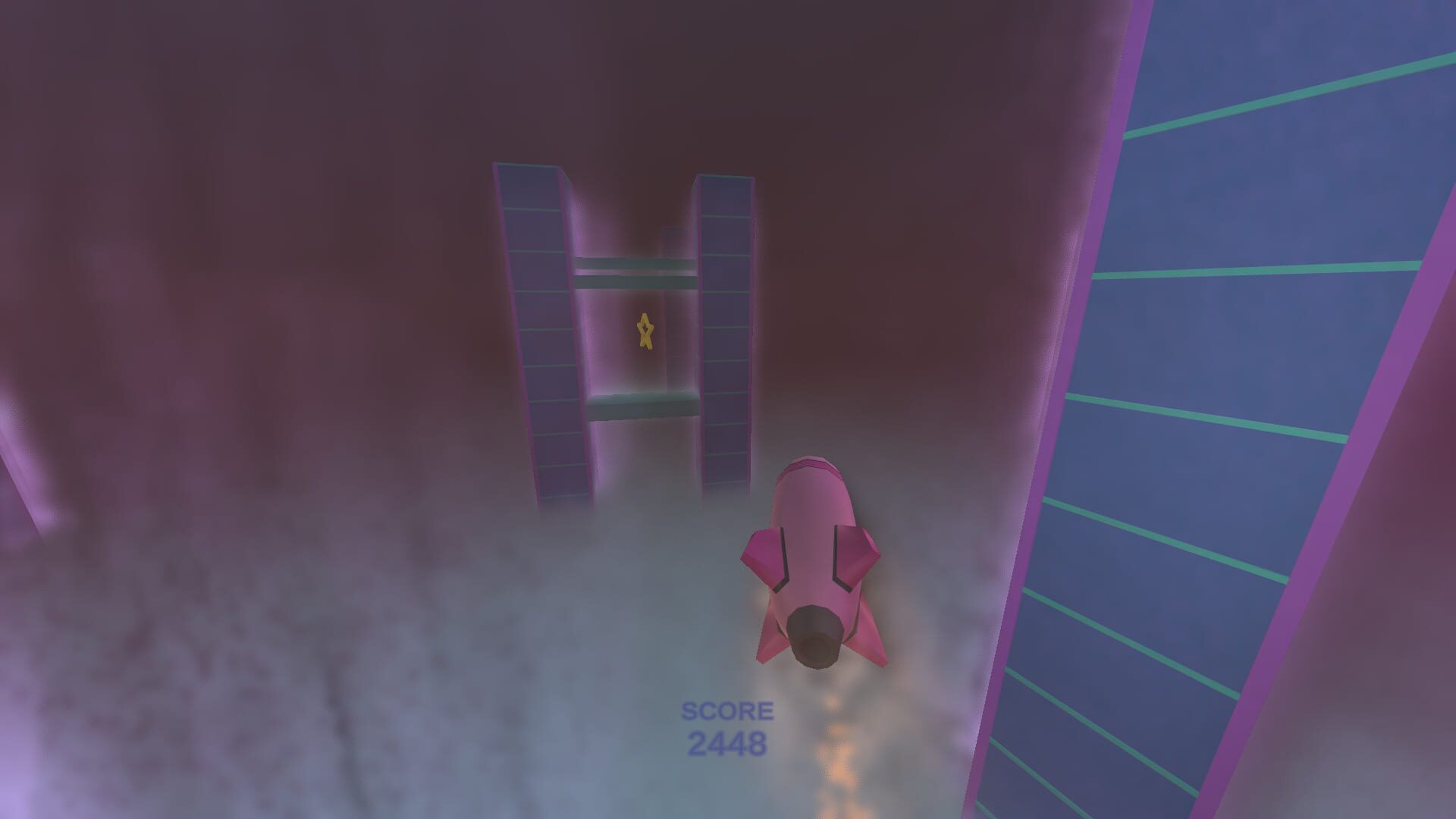 Saving Synthwave City - Screenshot