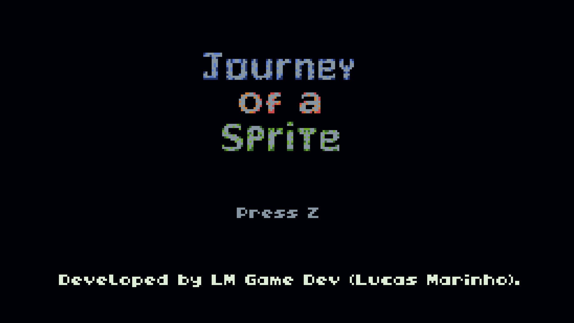 Journey of a Sprite - Screenshot