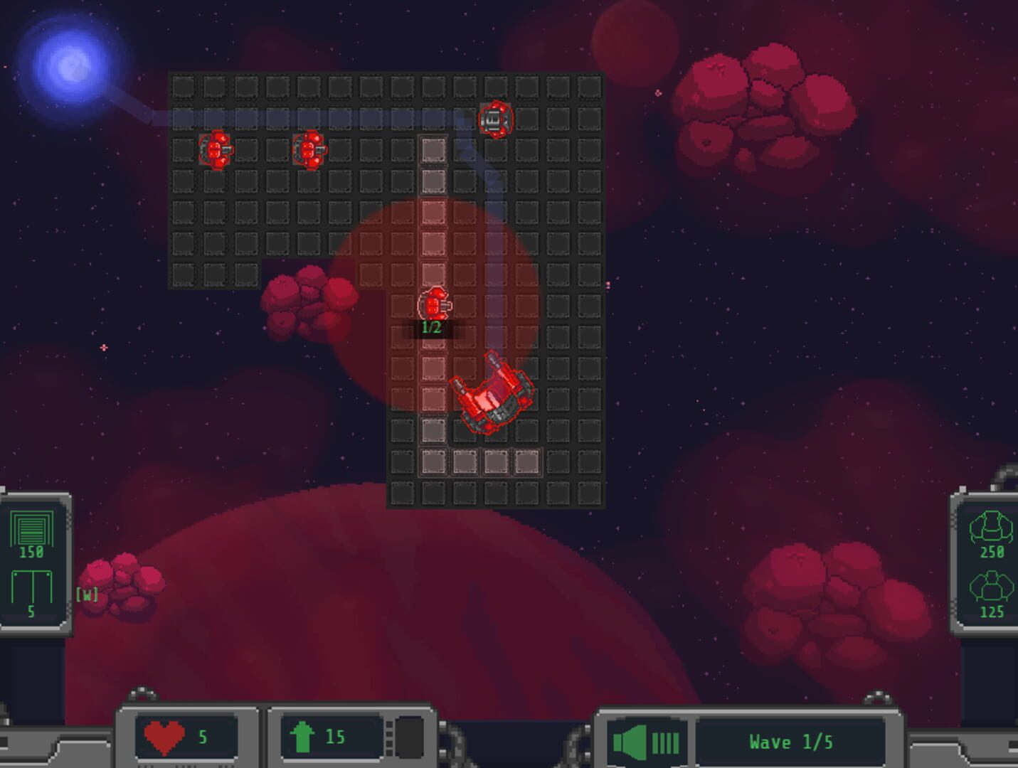 Spacedust Defender - Screenshot