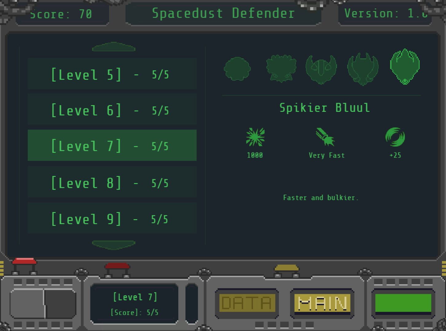 Spacedust Defender - Screenshot