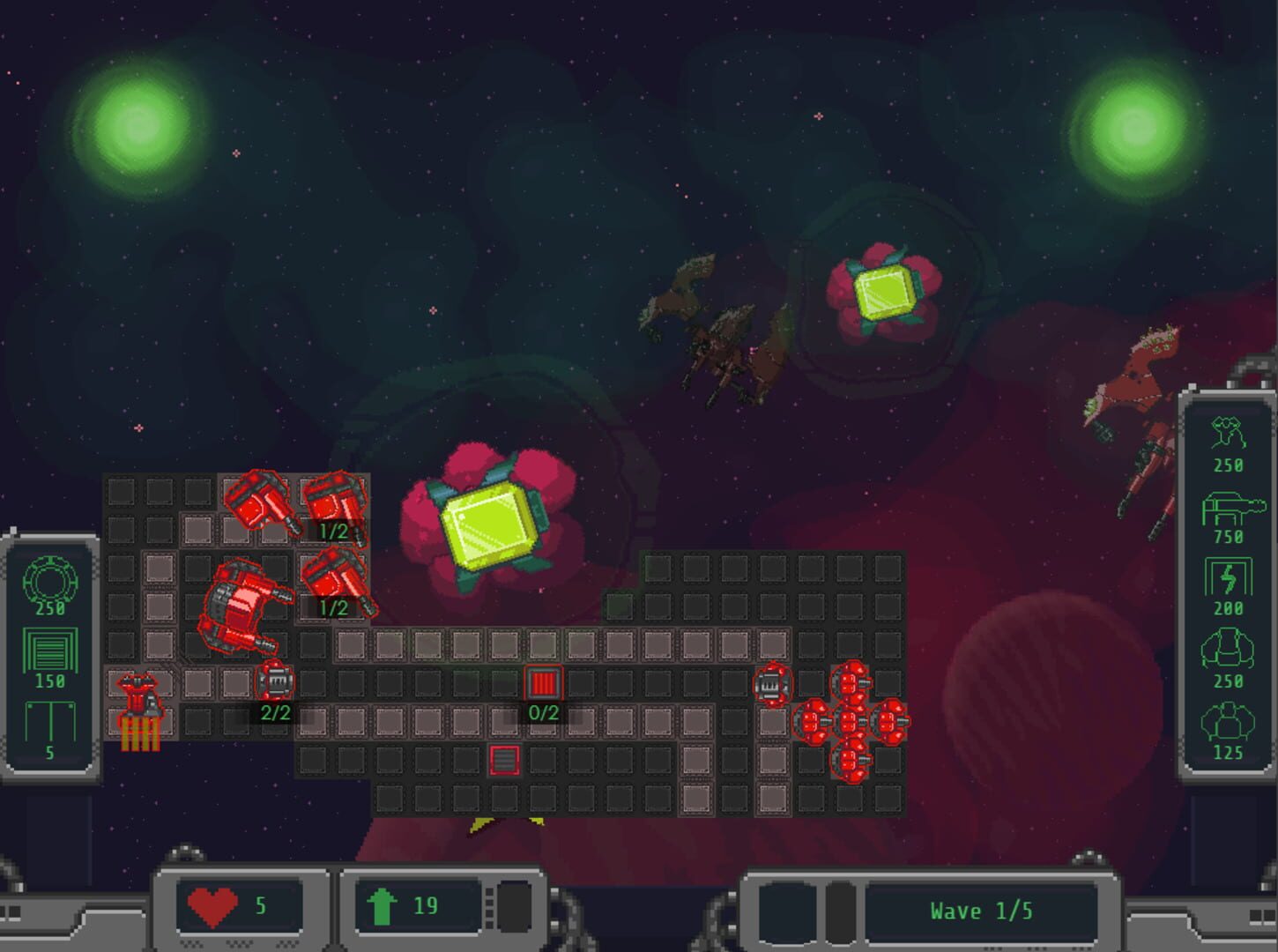 Spacedust Defender - Screenshot