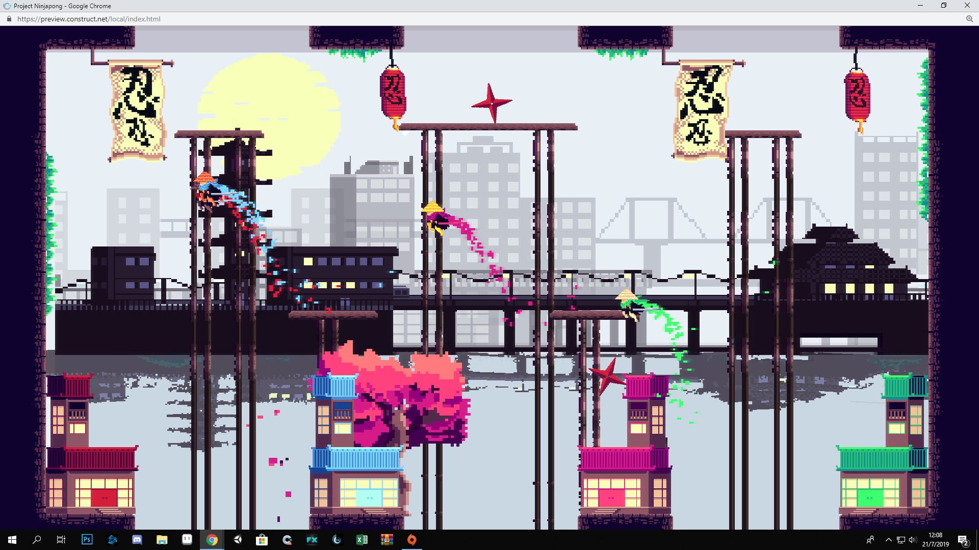 Shizoku: Shuriken Brawl - Screenshot