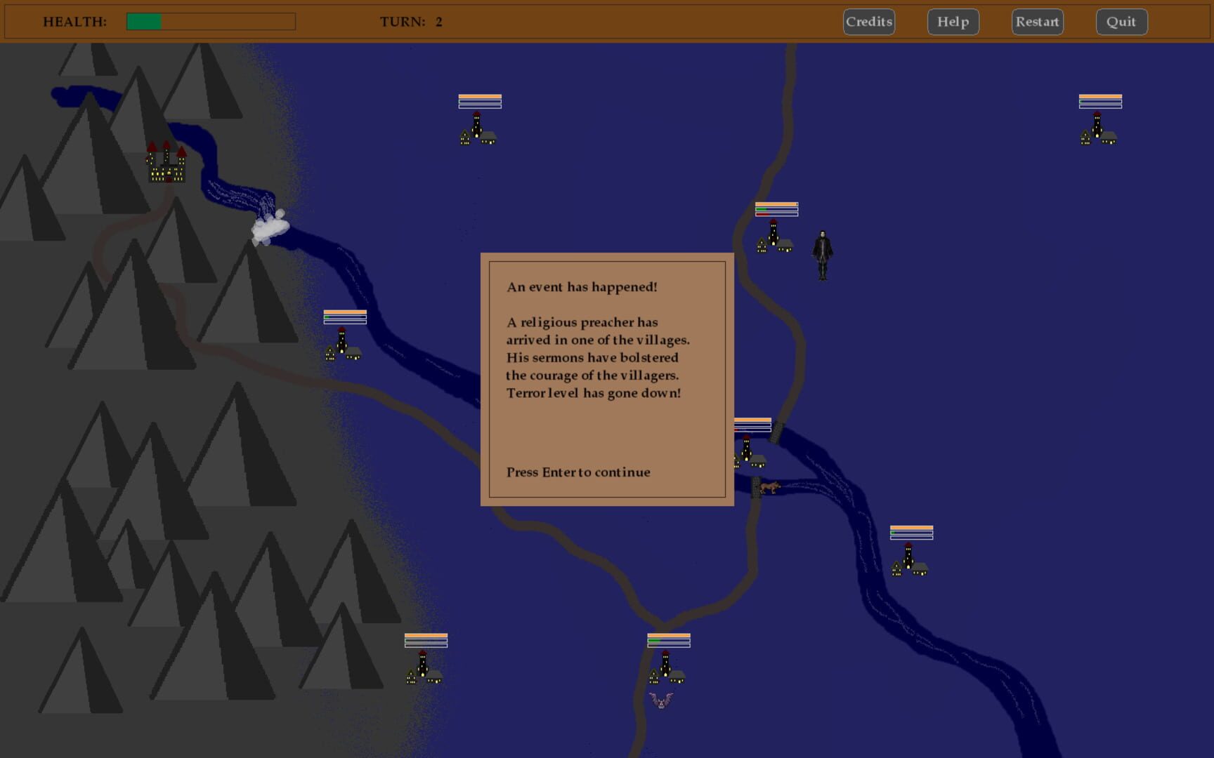 The Vampire Lord of Valea Noapte - Screenshot