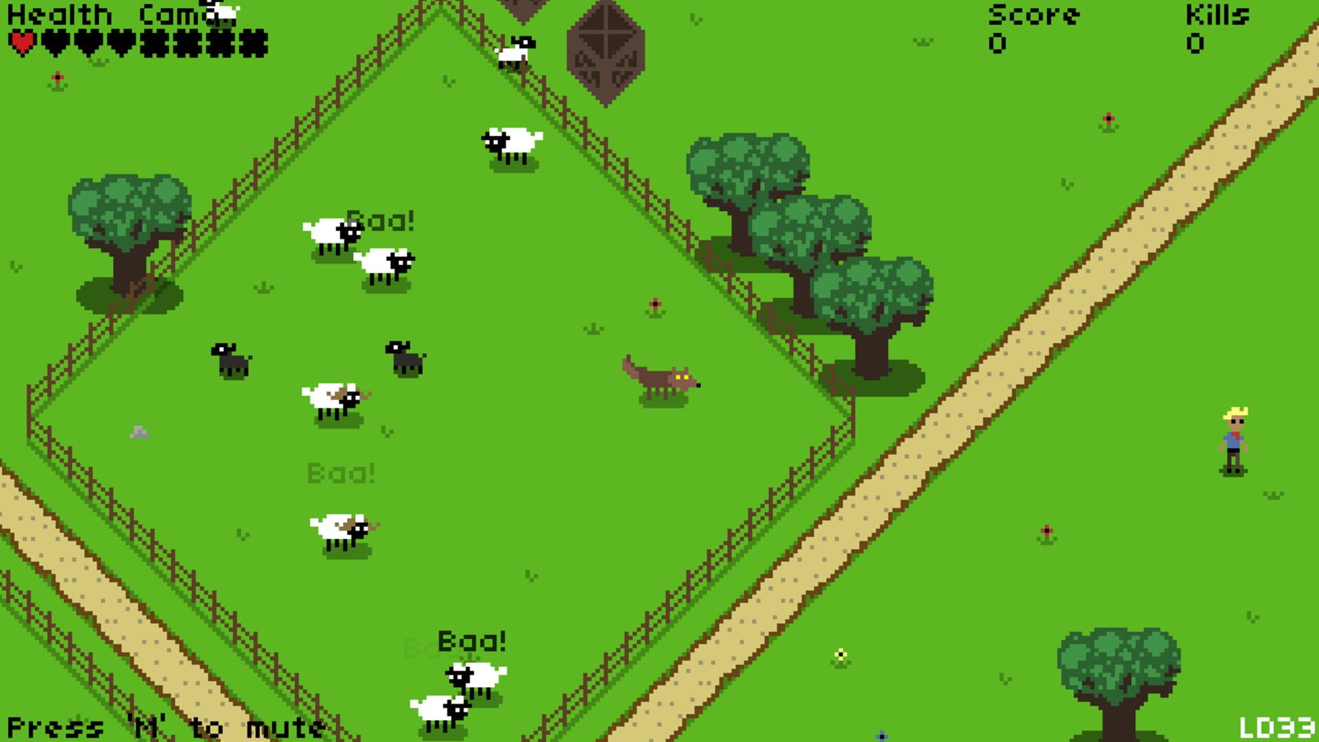 Eat Sheep & Die - Screenshot