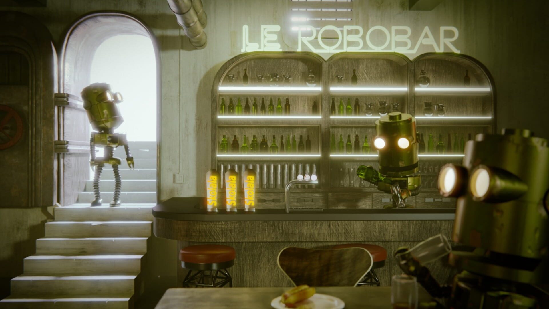 Awareness Test: The Robot Bar - Screenshot