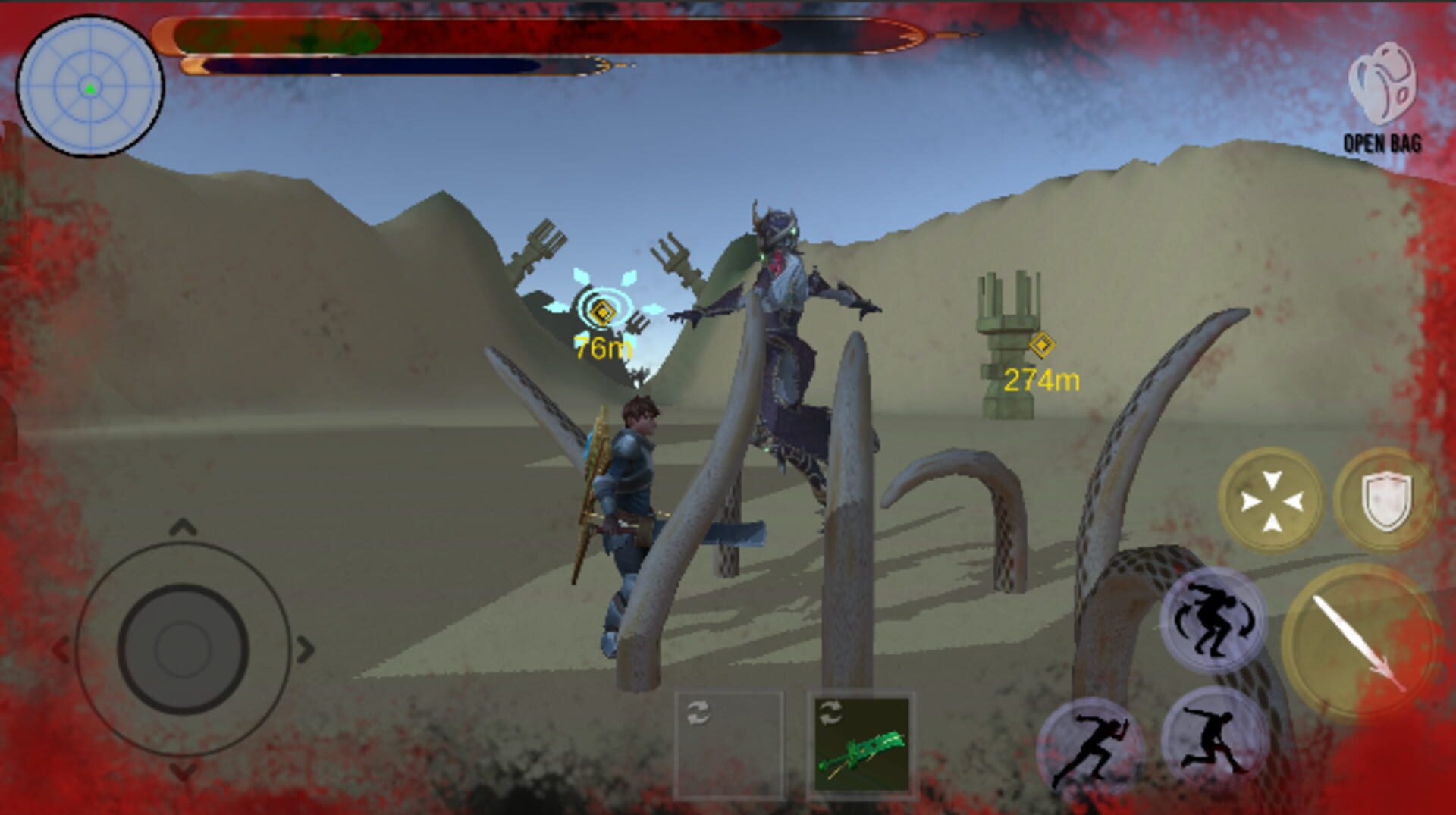 Adventure the Four Swords - Screenshot