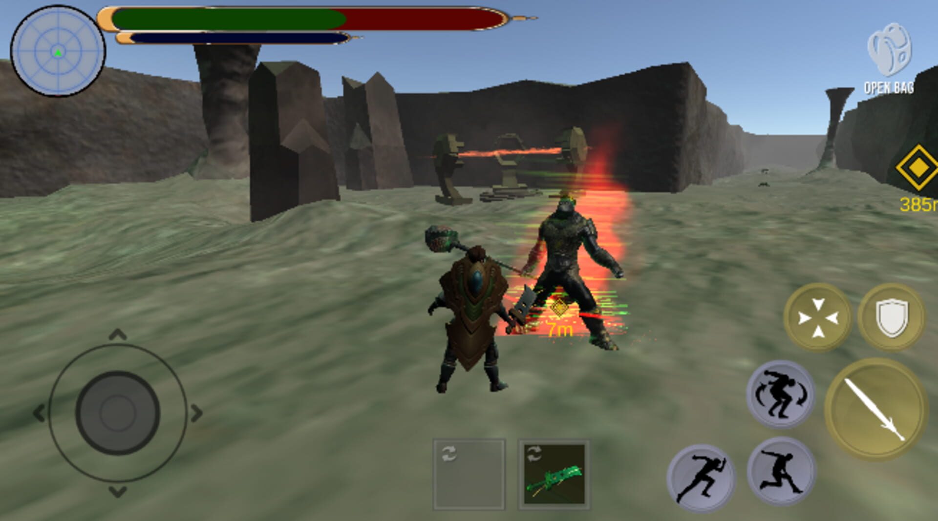 Adventure the Four Swords - Screenshot