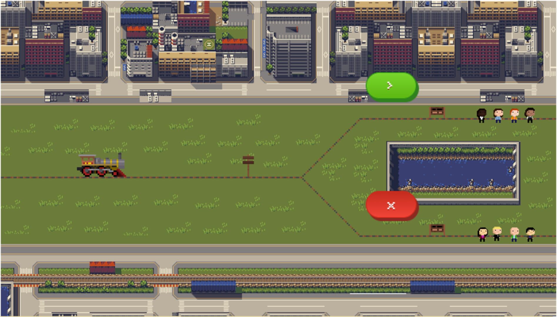Trolley Problem - Screenshot