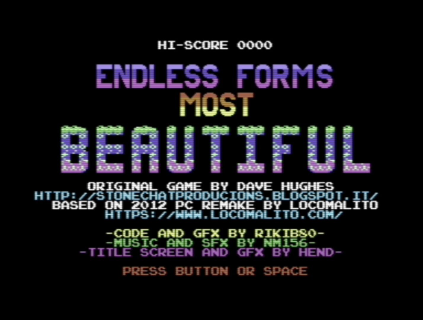 Endless Forms Most Beautiful 64 - Screenshot
