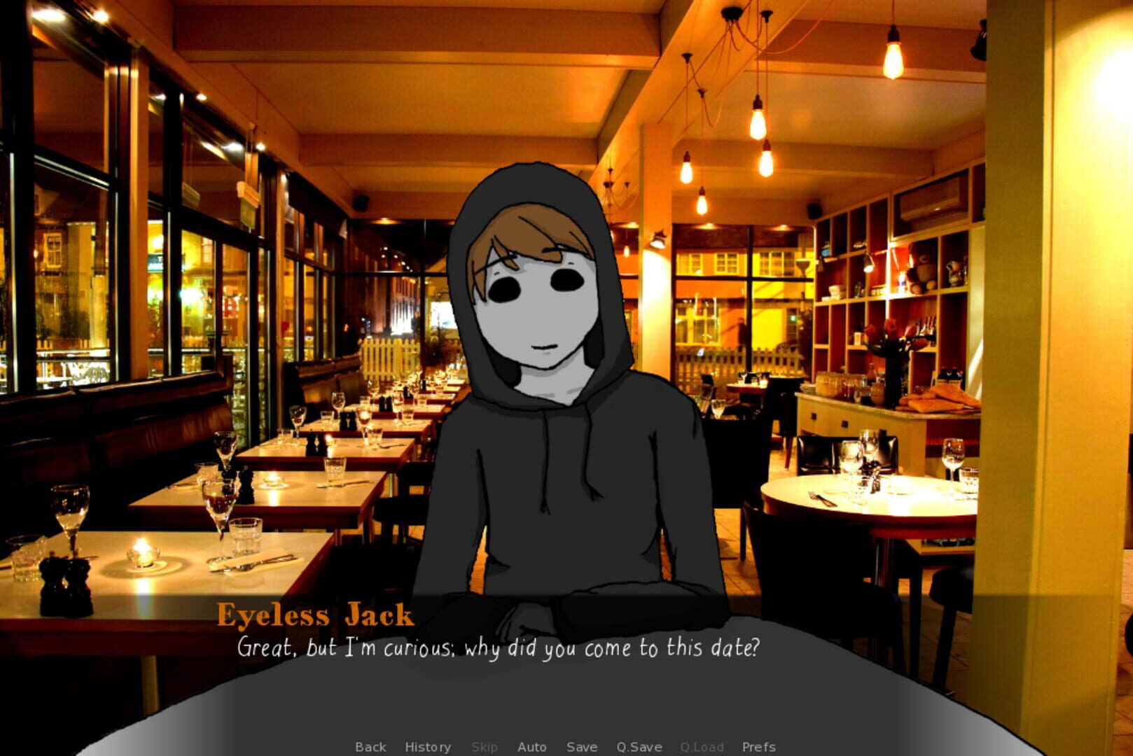Date Night With Eyeless Jack - Screenshot