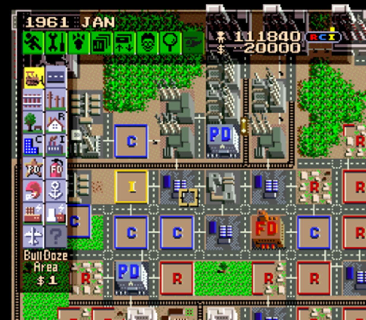 SimCity screenshot