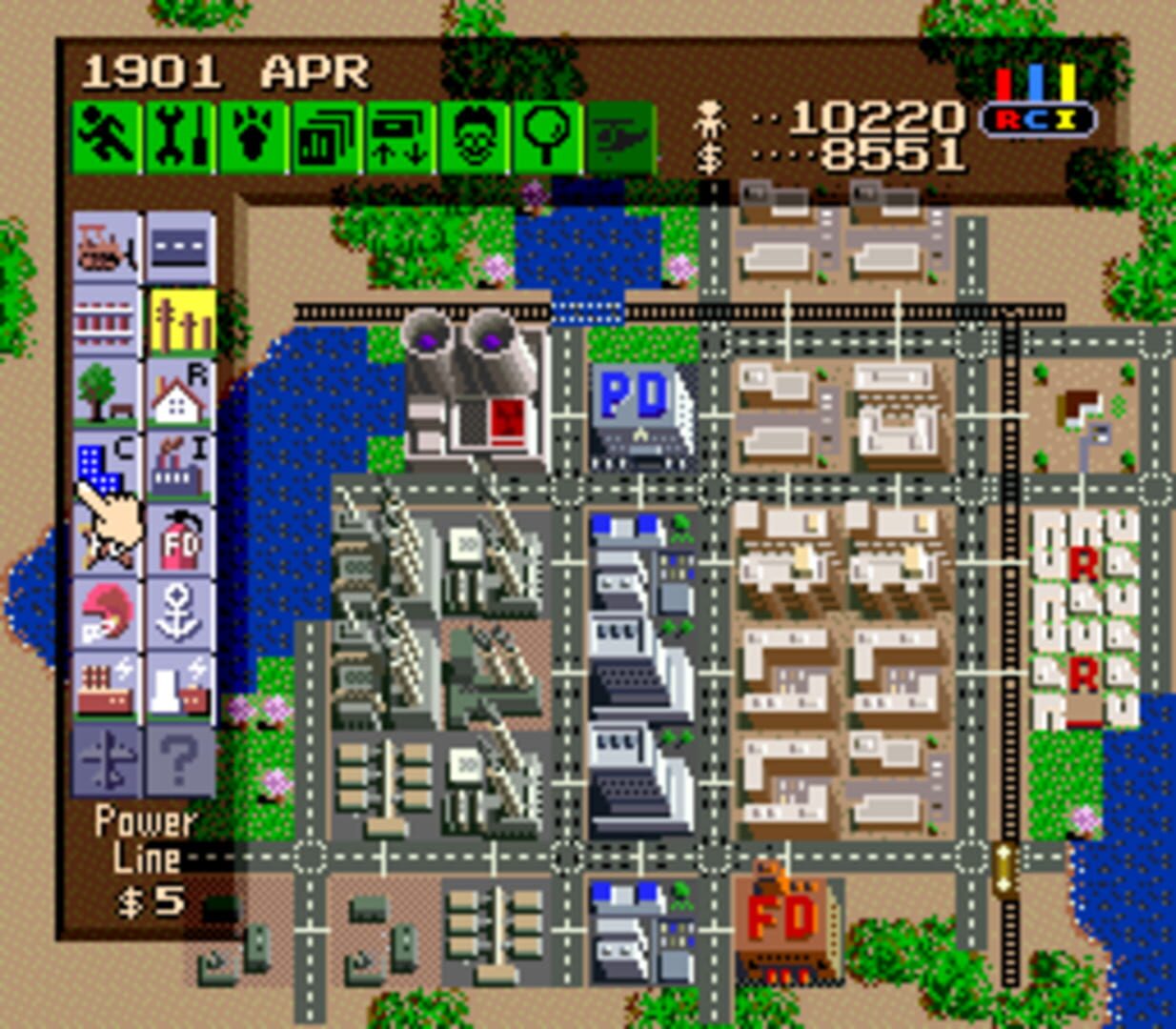 SimCity screenshot