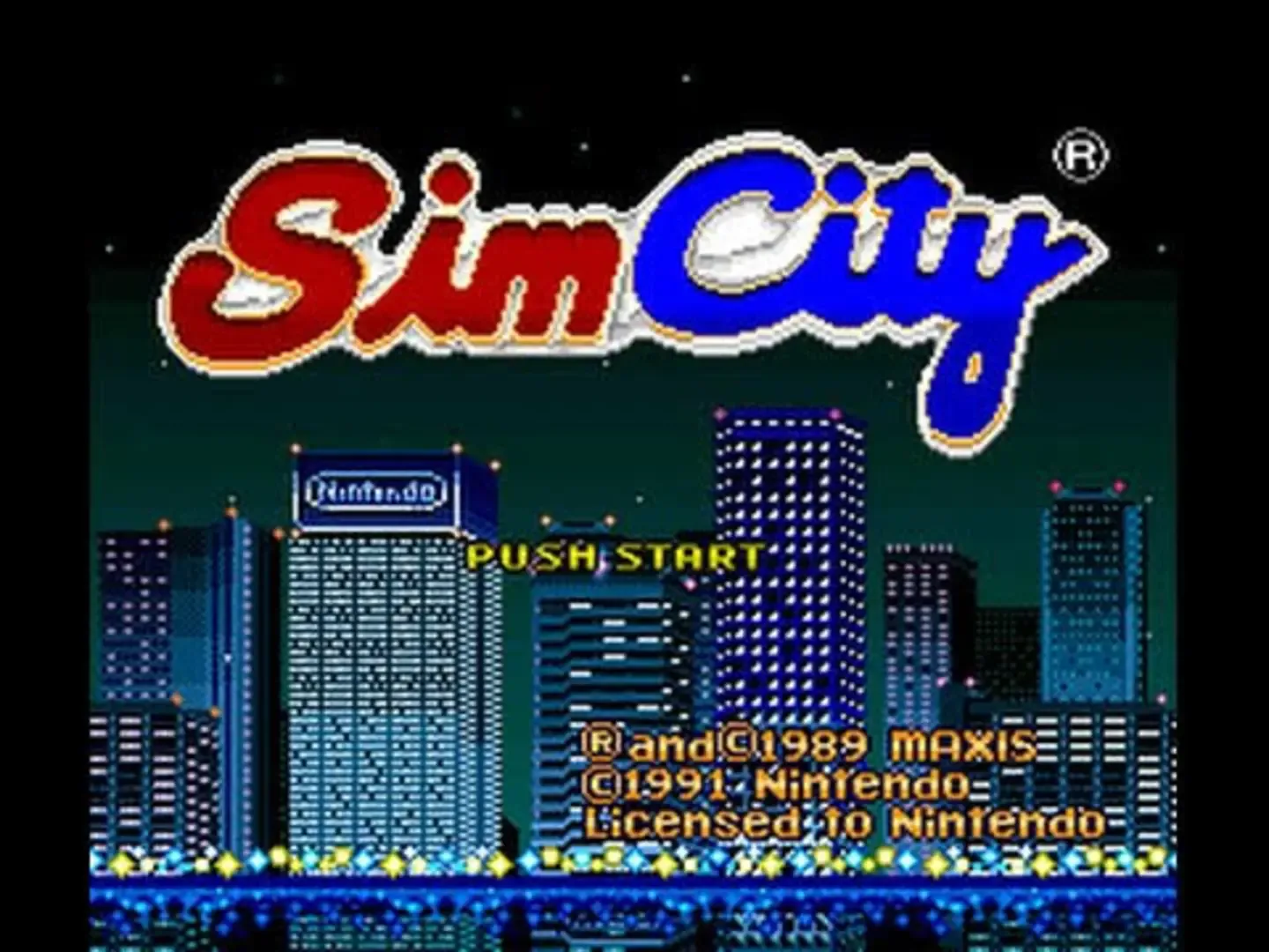 Captura de pantalla - SimCity