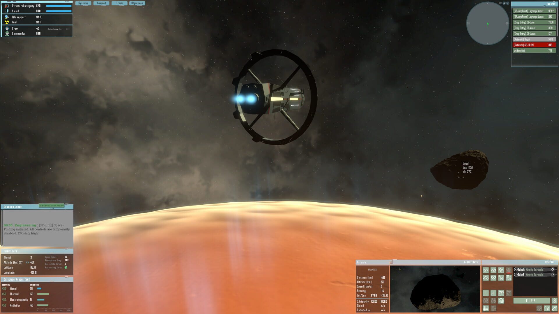 PlanetDrop: A Tiny Space Adventure - Screenshot