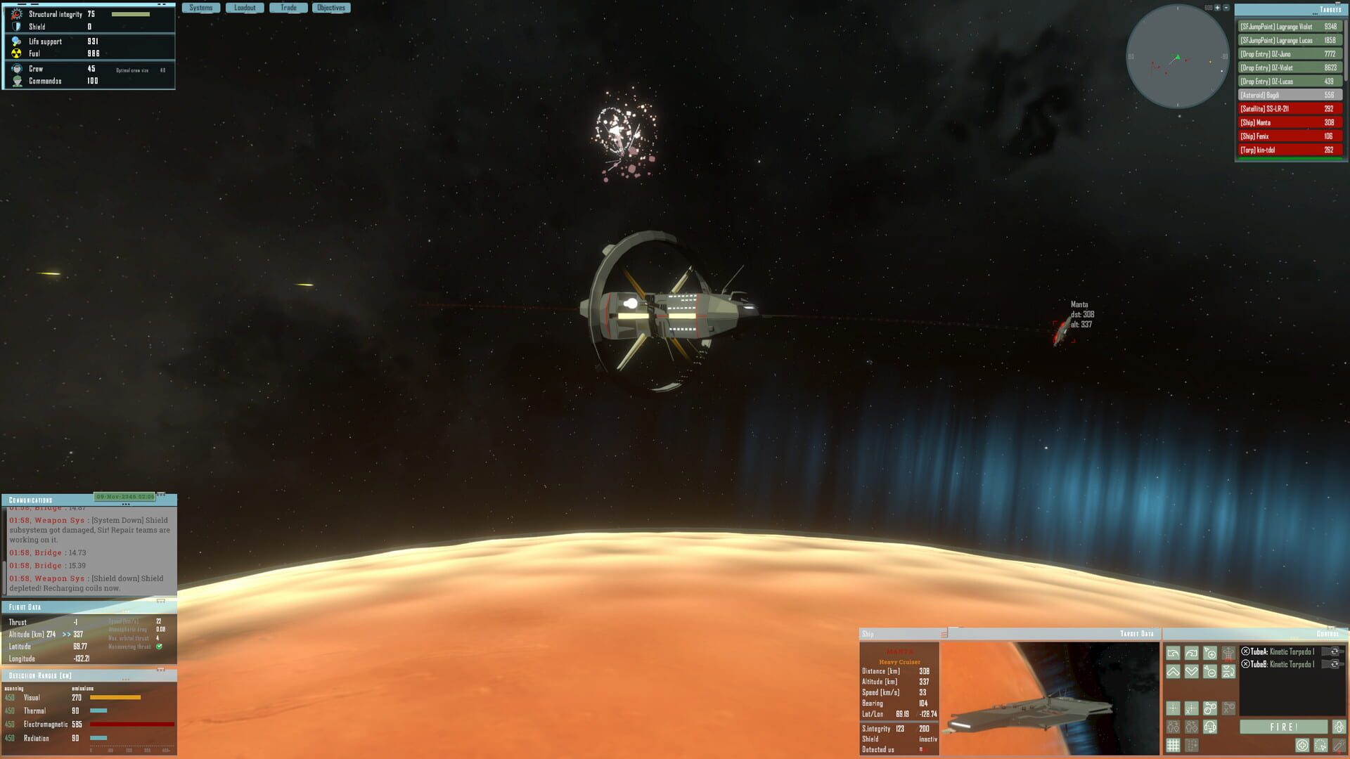 PlanetDrop: A Tiny Space Adventure - Screenshot