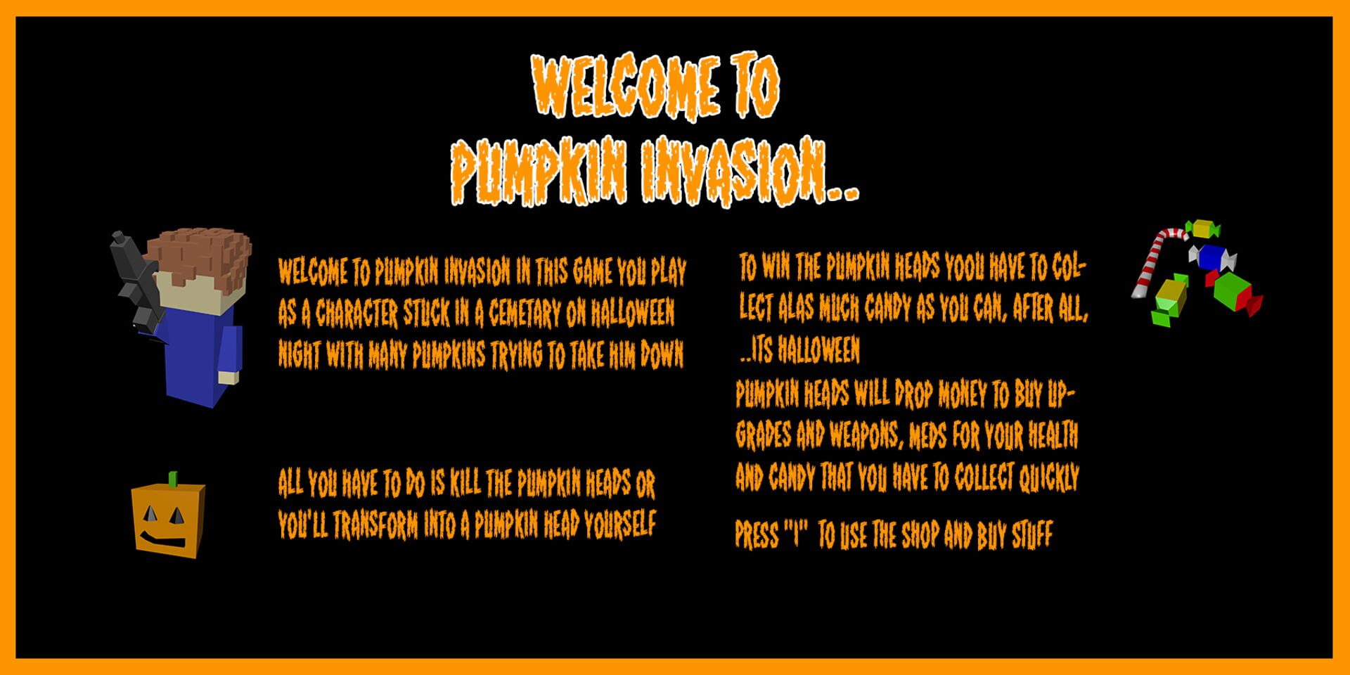 Pumpkin Invasion - Screenshot