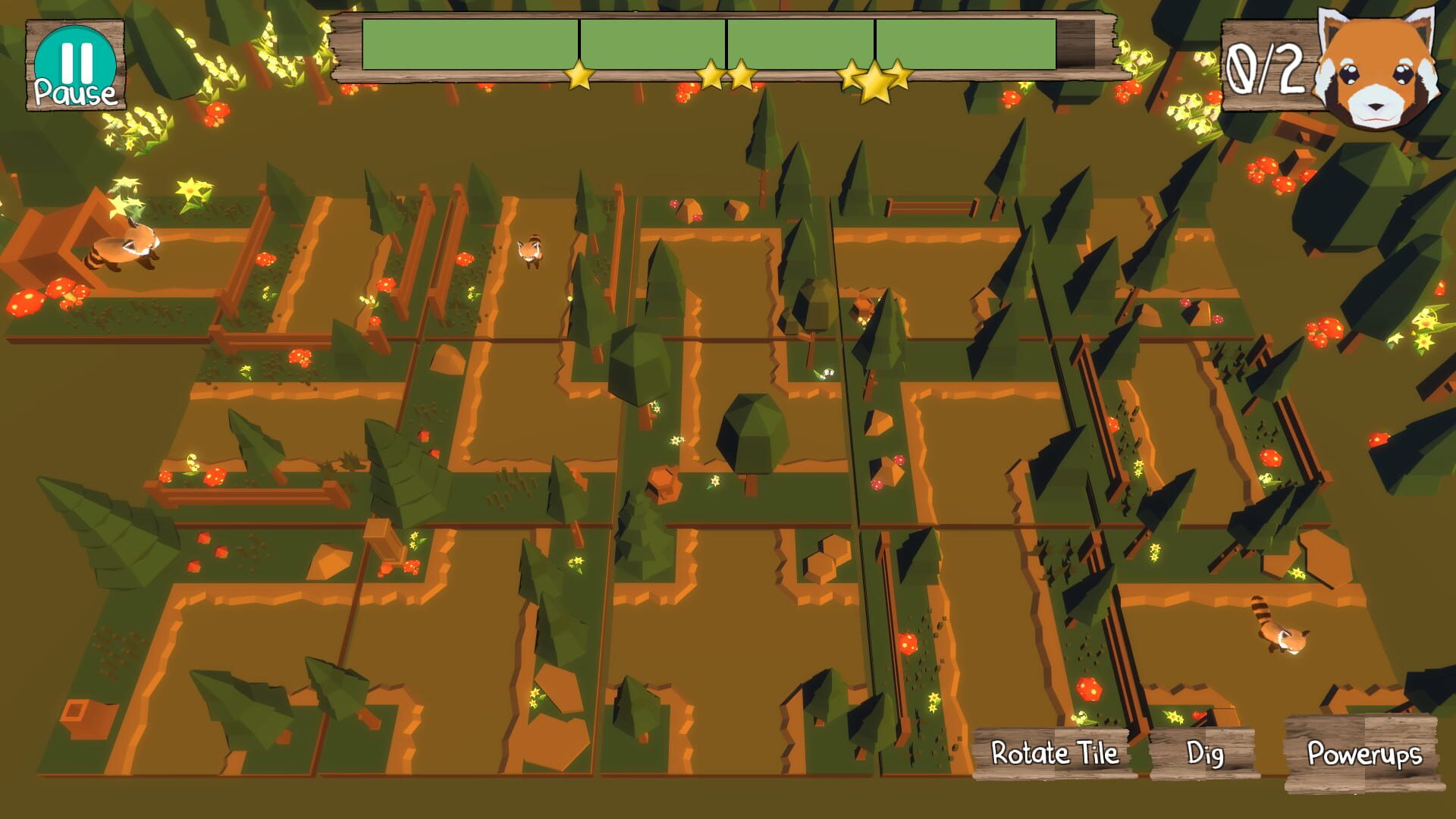 Tanuki Tiles - Screenshot