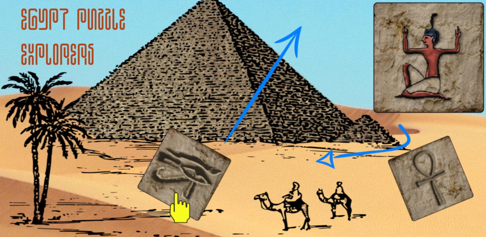 Egypt Blocks Puzzle - Screenshot