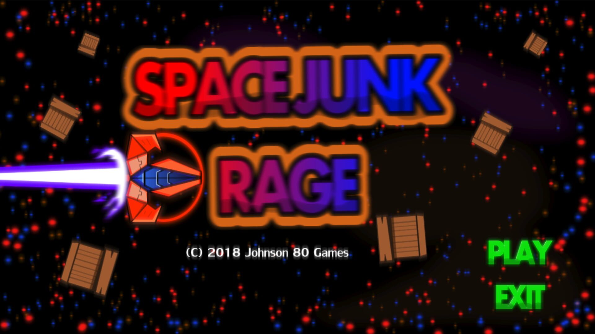 Space Junk Rage - Screenshot