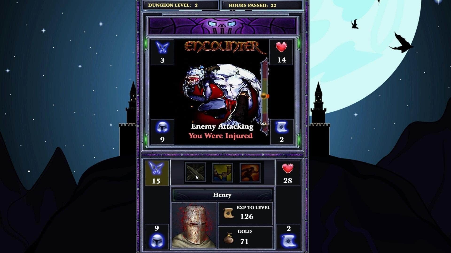 Destination Dungeons Crypts of Warthallow - Screenshot
