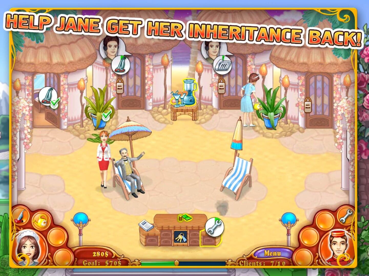 Jane`s Hotel 2: Family Hero - Screenshot