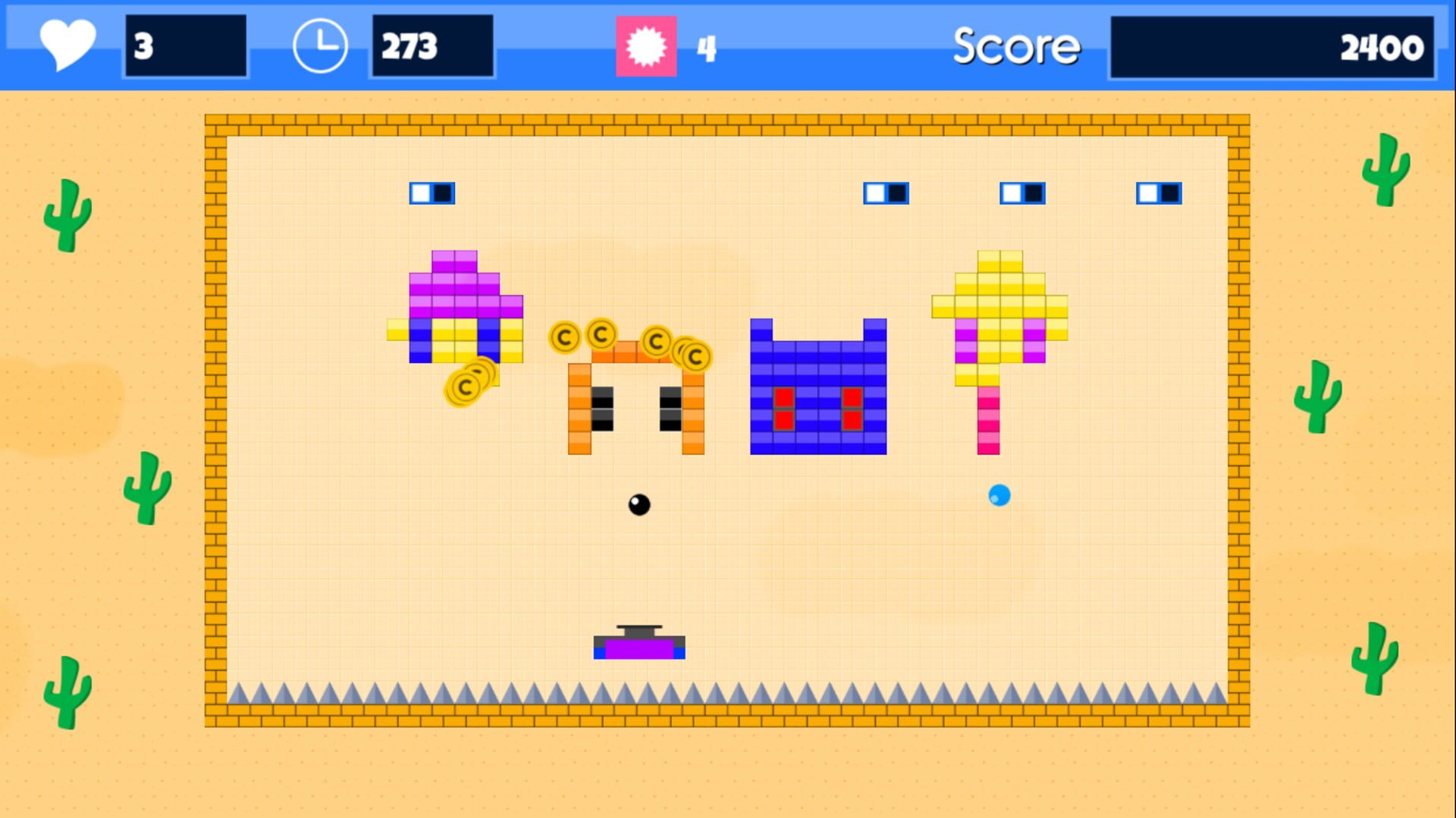 Brick Breaker X: Deluxe - Screenshot