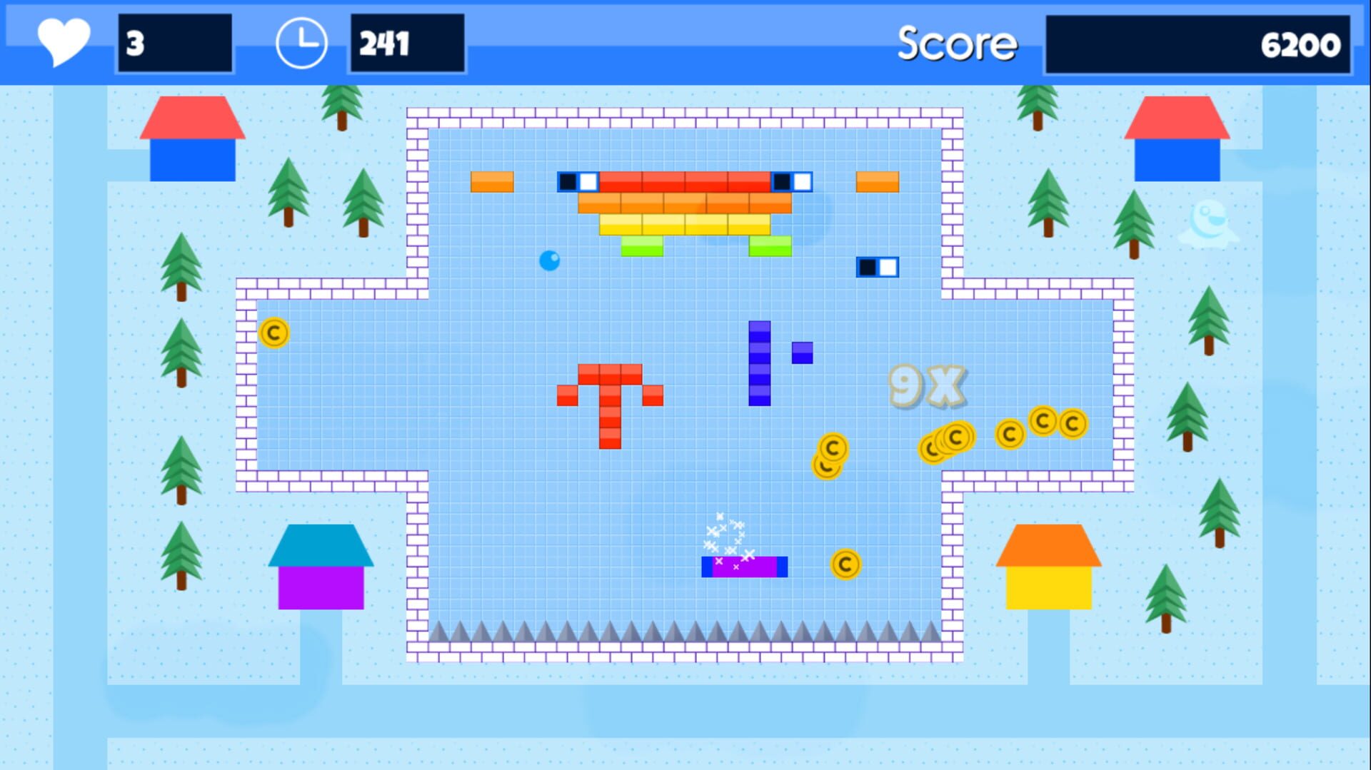 Brick Breaker X: Deluxe - Screenshot