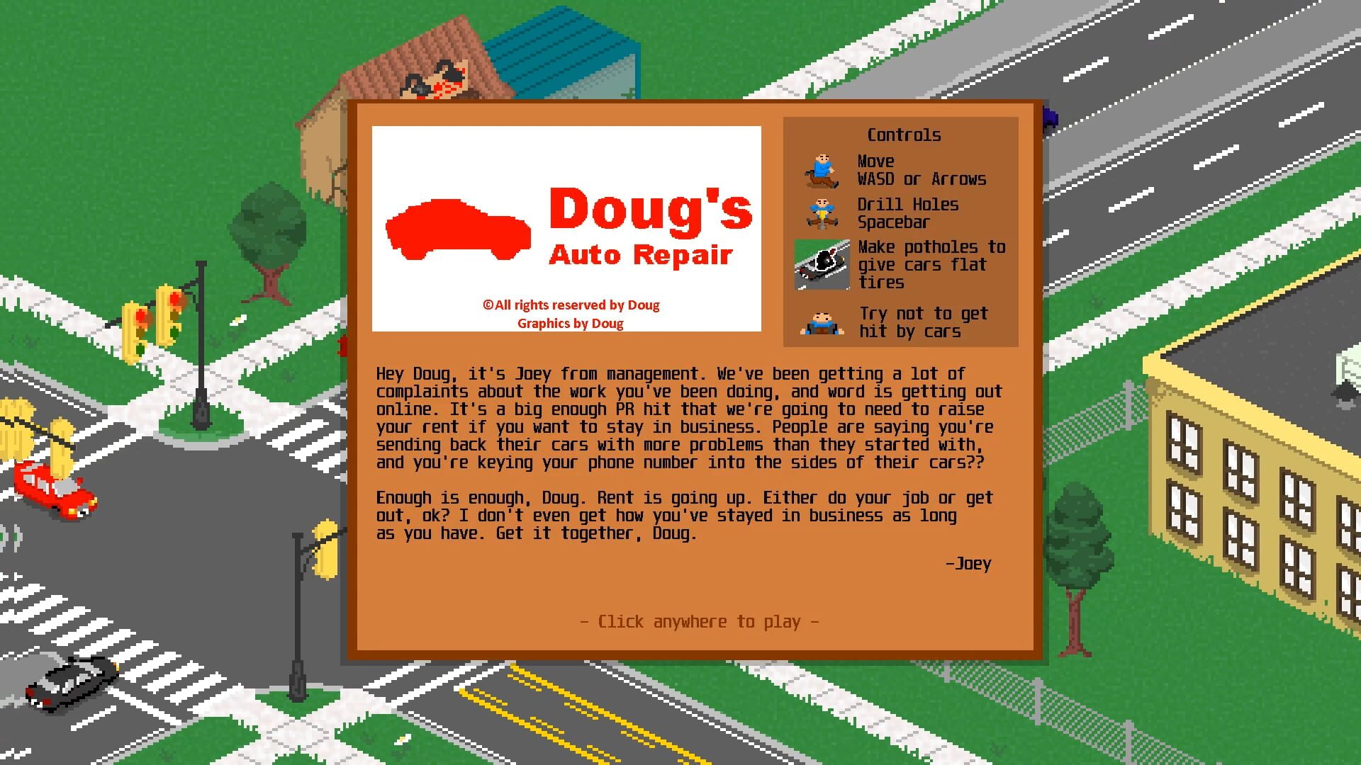 Doug's Auto Repair - Screenshot